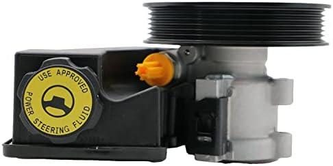 Chefull 20-61607 Power Steering Pump Assembly with Pulley Reservoir For 1999-2004 Jeep Grand Cherokee Sport Utility L6 4.0L, 1999-2000 Jeep Grand Cherokee Sport Utility V8 4.7L,Power Assist Pump