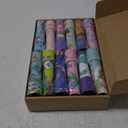 24 Pcs Classic Kaleidoscopes Educational Toys Return Gifts Paper Tumble Tube Prism Lens Old Fashioned Vintage Toys Party Favor Valentines Gift for Kids Stock Stuffer, Random Style (Vivid Style)