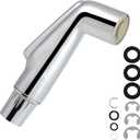 Hygie Rinse Universal Fit Kitchen Sink Spray Attachment, Kitchen Sink Side Sprayer Head Compatible with Delta, Moen, Kohler and Other OEM Brands Spray Head, Chrome