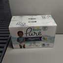 Pampers Pure Baby Diapers, Size 4 (22-37 lbs), 108, Up to 100% Leakproof, Premium Hypoallergenic Soft Diapers