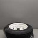 Set of 2 4.80-12 4.80x12 480-12 4.80-12 Trailer Tires with 12" Rims, 5 Lug on 4.5", Load Range C 6PR