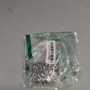 200Sets 3/16 Inch Eyelets and Grommets, Metal Eyelets Grommet Kit with Washers Backing Eyele for Fabric Clothing Tarps Leather Bag Shoes Curtains Hats Tents Repair and Decoration (Silver)