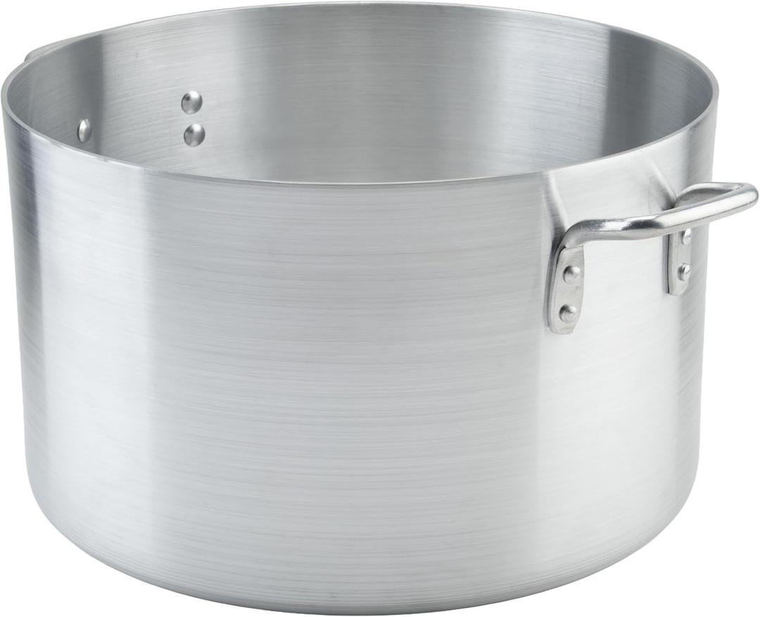 Winco 34 qt Elemental, Aluminum Sauce Pot, 34 Quarts