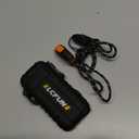 LcFun Electric Dual Arc Lighter USB Rechargeable, Windproof Plasma Lighters with LED Battery Indicator, Waterproof Flashlight Lighter with Whistle Lanyard for Camping, Survival Gear