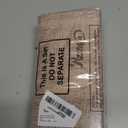 100 Pcs Burlap Paper Napkins Disposable Dinner Napkins 13''x16'' Burlap Print Decorative 2 Ply Rustic Cloth Like Paper Napkin for Bathroom Wedding Birthday Cocktail Party