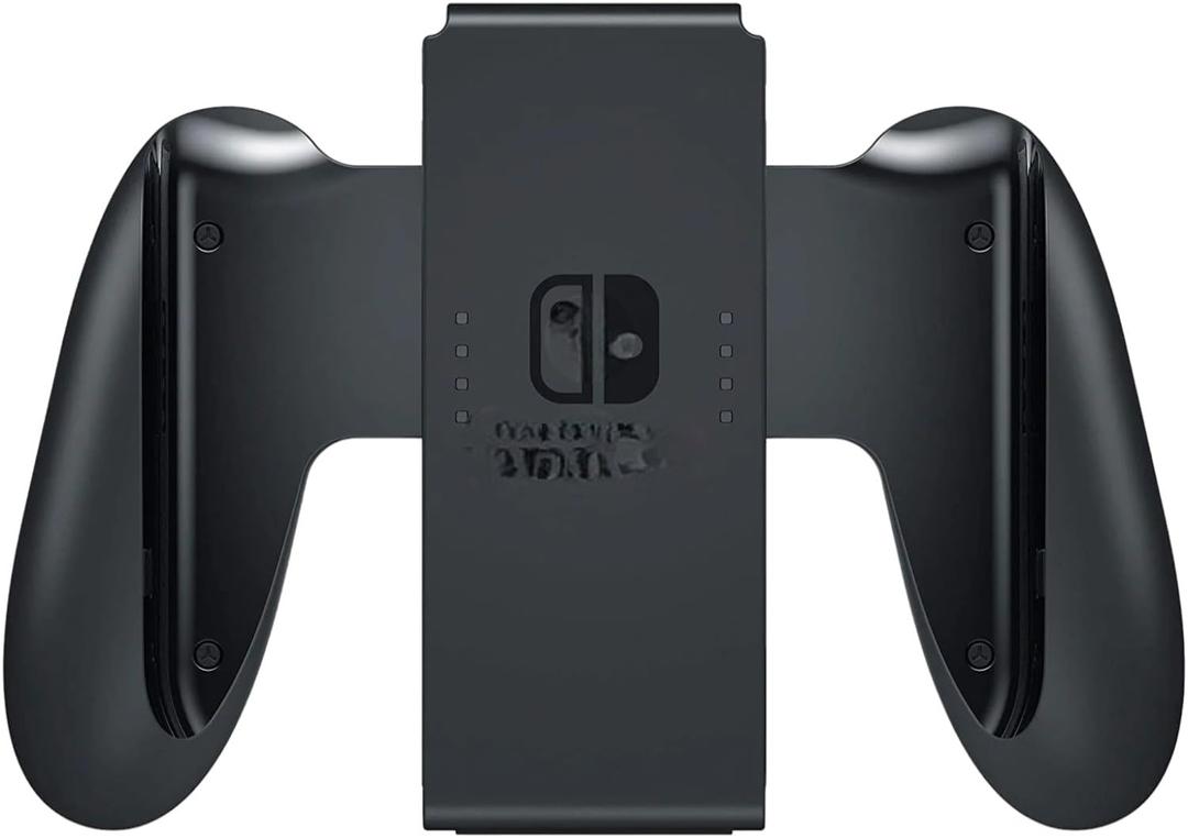 PEGLY OEM Joy-Con Comfort Grip - Metal Slides Controller Hand Grip Compatible with Switch/Switch OLED