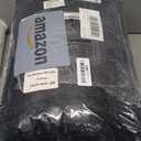 8x10ft Black Fuzzy Plush Living Room Rugs,Large Soft Fluffy Bedroom Area Rugs Non-Slip Shaggy Carpet for Nursery Kids PlayRoom Dorm Office Indoor Modern Carpets