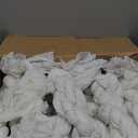 20 Pack White Cheesecloth Table Runners 35 x 71 Inch Rustic Boho Gauze Christmas Table Runner for Wedding Arch, Party Decoration, Bridal Shower, Reception, Farmhouse Dining Decor