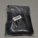 H.VERSAILTEX Blackout Valances for Window, Black Kitchen Valances Curtains for Living Room/Bedroom/Bathroom Short Window Privacy Decorative Rod Pocket 2 Packs, 52" W x 18" L, Black