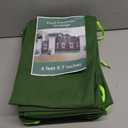 Flood Barrier Sand Bags 4Pcs Thickened Long Canvas Flood Protection Sandbags & Reusable With Insert Buckle Handle Sandbags for Emergency Flood Protection Fits Doors Garages Basement Counterweights (4)