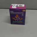 Portable Bluetooth Karaoke Speaker with 2 Wireless Microphones & LED Lights for Kids Birthday Parties