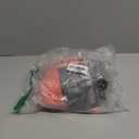 Real Essentials 2 Pack: Women's Active Skort Lightweight Comfy & Breathable Tennis Golf Skirt (Large, Black and Orange)