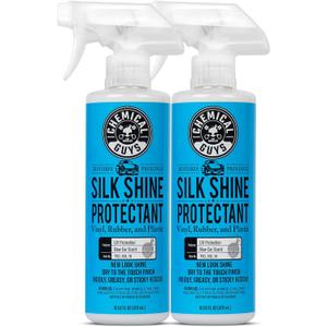 Chemical Guys TVD_109_1602 Silk Shine Spray-able Dry-to-The-Touch Dressing and Protectant for Tires, Trim, Vinyl, Plastic and More, Safe for Cars, Trucks, Motorcycles, RVs & More, 16 fl oz (2 Pack)