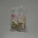 2 Pcs XFITTING Push Fit 1/2 Inch x 1/2 Inch Push Fit x 1/2 Inch Push Fit 3 Way Tee Valve, 28-5-8=2XX