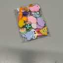 MGGFBLEY Assorted Resin Charms for DIY Bracelet & Keychain Making Mini Candy, Bear, Fruit & Animal Style Charms for Crafts