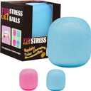 Fidget Toys Stress Balls for Kids & Adults - Changes Color in The Sun -Slow Rise Dough Ball - Fidgets for Classroom - Squishy Fidget Toys Stretchy Squeeze Stress Relief Balls for Anxiety (Dough Blue)
