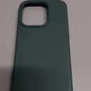 Magnetic for iPhone 15 Pro Case, Compatible with MagSafe, [Full Camera Protection][Screen Protector] Silicone Shockproof Protective Phone Case for iPhone 15 Pro 6.1", Alpine Green