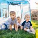 Melissa & Doug Lets Explore Camper Tent Play Set 47 x 31 x 39 Assembled