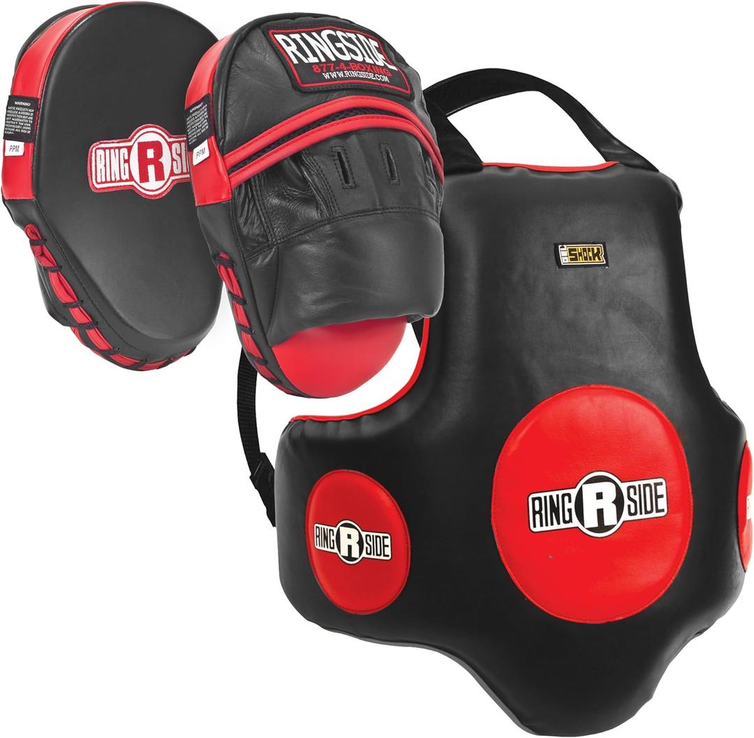 Ringside Boxing Coach Bundle, One Size, Black