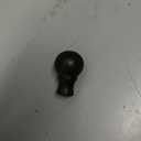 Aspen Creative 24018-31 Steel Lamp Finial in Oil Rubbed Bronze Finish, 1 3/8" (1 Pack)