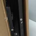 VASAGLE Bar Stools, Set of 2 Bar Chairs, Tall Bar Stools with Backrest, Industrial in Party Room, Rustic Brown and Black ULBC070B01