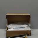 Cabinet Pulls Matte Black and Gold Cabinet Handles, 10 Pack 6-1/4 Inch Kitchen Door Cupboard Wardrobe Drawer Handles, Cabinet Hardware Bar Drawer Pulls, 160mm Hole Centers