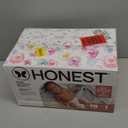 The Honest Company Comfort Dry Disposable Diapers for Sensitive Skin, Hypoallergenic, Rose Blossom + Tutu Cute, Club Box Size 1 (814 lbs), 78 Count