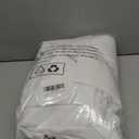 YoungsTex 72 Inch Length White Linen Curtains for Living Room 2 Panels, Rod Pocket Back Tab Semi Sheer Drapes for Light Filtering Window Treatments for Bedroom Dining, 52 X 72 Inch