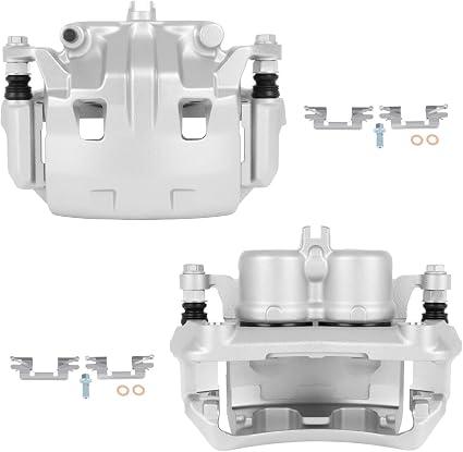 SCITOO 19B3123A 19B3122A Front Left & Right Disc Brake Calipers Assembly w/Bracket Fit For Nissan For Frontier/For Pathfinder/For Xterra,For Suzuki For Equator