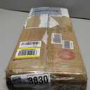 Bathroom Shelve, 4-3/4" x 18" - 3/8 Inch Thick Floating Shelve with 2 Free Chrome Brackets and Screws For Bathroom and Kitchen by Fab Glass and Mirror (Clear)