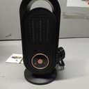 Small High Power Black Portable Space Heater