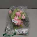 Duovlo Springs Flowers Artificial Silk Peony Bouquets Wedding Home Decoration,Pack of 1 (Spring Light Pink) (20.87*3.5)