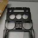ApplianPar Instrument Panel Dash Center Bezel Trim for Jeep Wrangler 2007-2010