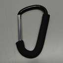 Large Aluminum Carabiner, Heavy-Duty Stroller Hooks for Hanging Bags and Shopping Durable Multi-Purpose Carabiner Clips for Camping, Hiking, Travel, Outdoor Accessories