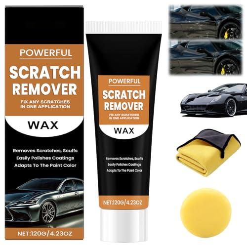 Scratch Remover for Vehicles,Car Scratch Remover,Car Paint Scratch Repair Paste, Long-Lasting Protection for All Vehicle Surfaces, Pack of 2