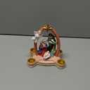 Nativity Advent Candle Holder Decoration, Christmas Nativity Scene Candle Holder Candlestick Holders Advent Wreath Candle Holder Advent Centerpiece for Christmas Party Supplies (Candles Not Included)