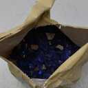 GASPRO 10 lbs Fire Glass for Propane Fire Pit, 1/2-Inch Reflective Fireplace Glass Rocks for Fire Pit Table, Cobalt Blue
