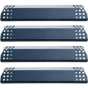 Parts DP129 (4-Pack) Porcelain Steel Heat Shield/Heat Plates 14 9/16 x 3 3/8" Replacement for Sunbeam, Nexgrill, Grill Master, Charbroil, Kitchen Aid, Members Mark, Uberhaus Gas Grills