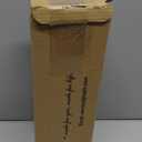 Lixple Bamboo Drawer Organizer, Narrow Silverware Organizer for Kitchen, Stackable Utensil Organizer, 2 Pcs Flatware Organizer, Wooden Storage Box Tray (Black, 12 X 3 X 2 Inch)