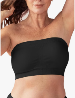 SHAPERMINT Strapless Bra - Bandeau top, Strapless Bras for Women, Plus Size Lingerie for Women, Free Clear Bra Straps Small