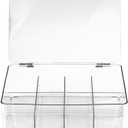 2 Pack The Lakeside Collection Adjustable 8-Compartment Storage Container