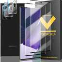 HOMEMO [2+2 Pack] for Samsung Galaxy Note 20 Ultra Screen Protector, Camera Lens Protector, Ultra Clear, Fingerprint Compatible, Anti-Scratch, Case Friendly
