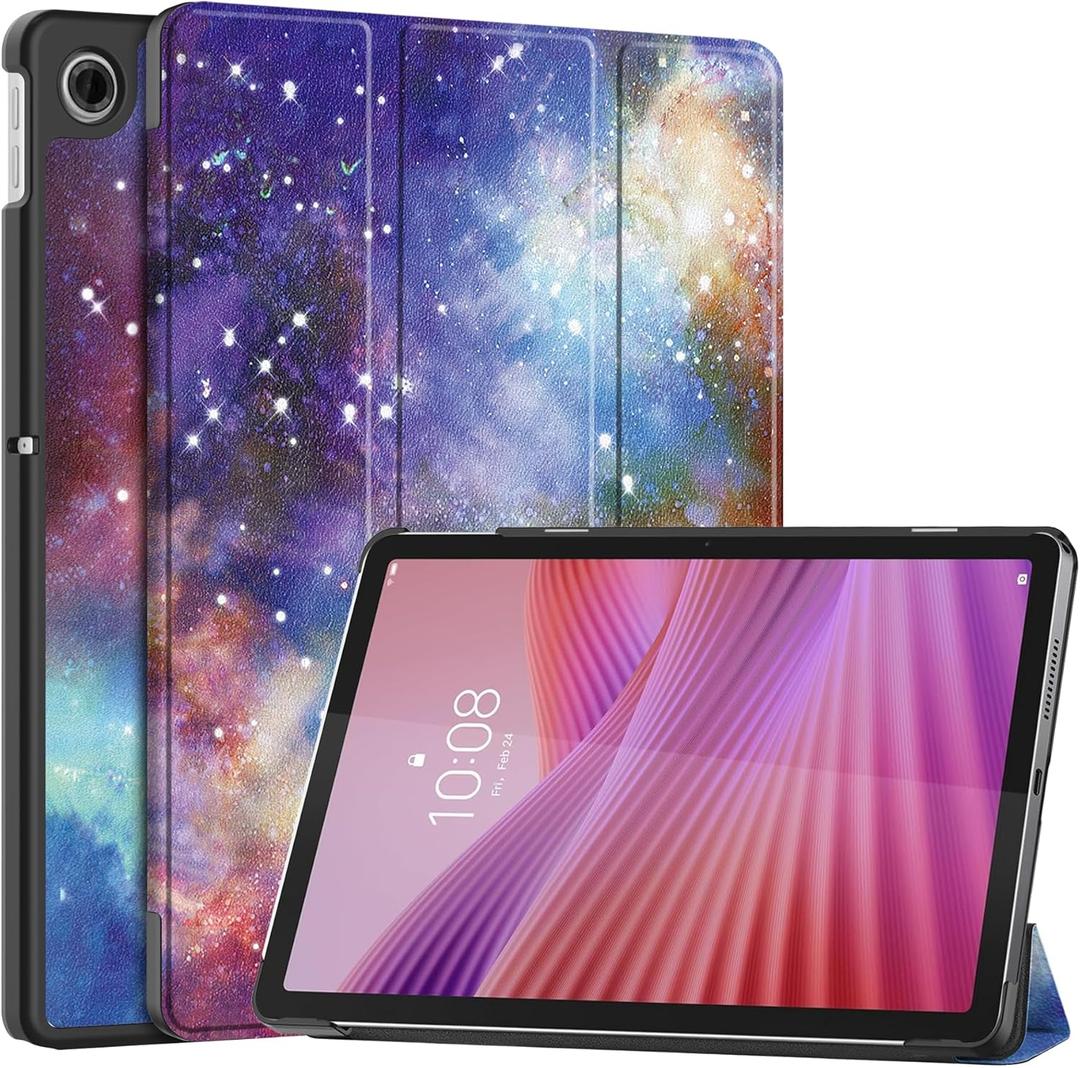 for Lenovo Tab Tablet 10.1 2025 Case, Lightweight,Quality PU,Scratch Resistant,for Lenovo Tab Tablet 10.1 Inch-Galaxy