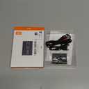 1Mii Bluetooth 5.3 Transmitter Receiver for TV to Wireless Headphones, Dual Link aptX Adaptive/Low Latency/HD Audio, Aux Bluetooth Audio Receiver Adapter for Home Stereo, Airplane, Boat, Gym (Black)