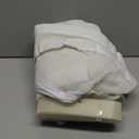 BFNN Cat Screen Door, Extra Tall Cat-Proof Mesh Gate, Fit Door Size 32'' x 80'', Anti-Cat Scratch Mesh with Zipper Closure, for Living Room, Kitchen, Bedroom (White) (35.4" W x 83.5" H)