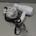 Conair Double Ceramic Hair Dryer with Diffuser | Blow Dryer with Ionic Conditioning | Includes Diffuser and Concentrator | White