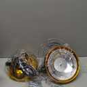 2-Pack Heat Lamp for Chickens, 170W & 350W Adjustable Heating Temperature and Hanging Height, Chicken Coop Brooder Heater, Carbon Fiber Heating Lamp for Chicks, Ducks, Rabbits, Cats, Dogs, Livestocks