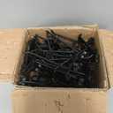 60 Pcs Gridwall Hooks, 6 Inch Grid Wall Hook Display for Gridwall Panels, 20 Lbs Load Heavy Duty Hooks for Grid Wall Accessory, Metal Hook for Retail Store, Home Stroage, Garage, Trade Show (Black)