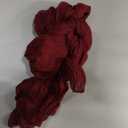 Snowkingdom Burgundy Red Valentine's Table Runner, 10 Ft Cheesecloth Gauze Rustic Boho Cheese Cloth Runner for Wedding Birthday Bridal Baby Shower Christmas Holiday Long Sheer Home Decorations