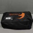 TOWOND Projector Screen and Stand, 120 inch Outdoor Projector Screen Indoor, Portable Movie Screen 16:9 4K Front Rear Projection Screen with Carry Bag Wrinkle-Free Design for Home Backyard Theater